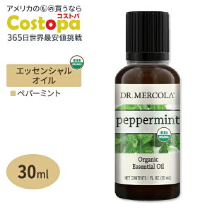 yP10{200-12119zy{zhN^[R I[KjbN GbZVIC yp[~g 30ml (1fl oz) Dr.Mercola Organic Peppermint Essential Oil  VR L@ A}