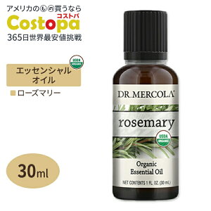 yP10{200-12119zhN^[R I[KjbN GbZVIC [Y}[ 30ml (1fl oz) Dr.Mercola Organic Rosemary Essential Oil  VR L@ A}