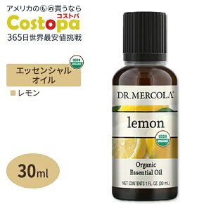 yő2000~OFFN[|zy{zhN^[R I[KjbN GbZVIC  30ml (1fl oz) Dr.Mercola Organic Lemon Essential Oil  VR L@ A}