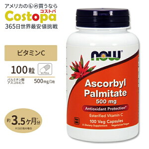 yő2000~OFFN[|ziEt[Y p~`_AXRr Tvg 500mg 100 NOW Foods Ascorbyl Palmitate xWJvZ r^~C n