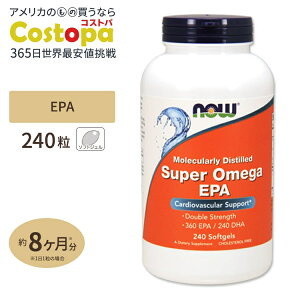 yő2000~OFFN[|zNOW Foods X[p[IKEPA 240 \tgWF iEt[Y Super Omega EPA 240Softgels Super Omega EPA 240Softgels