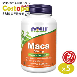 yő2000~OFFN[|z[5Zbg]}J 500mg 250 NOW Foods(iEt[Y) Maca 500 mg - 250 Capsules