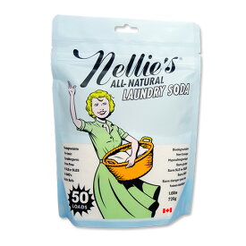 ネリーズオールナチュラル ランドリーソーダ(洗濯用洗剤) 726g (約50回分) Nellie's All-Natural Laundry Soda, 50 Loads, 1.6 lbs【合わせて買いたい】