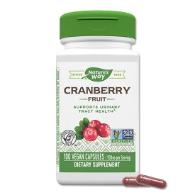 ネイチャーズウェイ クランベリー フルーツ 930mg (2粒あたり) カプセル 100粒 サプリメント サプリ ビタミンC 美容 Nature's Way Cranberry