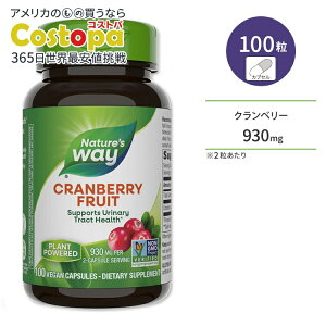yő2000~OFFN[|zlC`[YEFC Nx[ t[c 930mg (2) JvZ 100 Tvg Tv r^~C e Nature's Way Cranberry