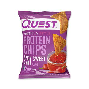 yő2000~OFFN[|zNGXgj[gV veC`bvX XpCV[XC[g` 32g(1.1oz) Quest Nutrition Tortilla Style Quest Protein Chips Spicy Sweet Chili