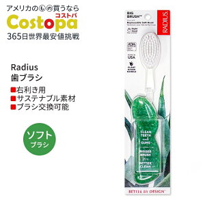 ���f�B�E�X �r�b�O �u���V �E��p �\�[�_�|�b�v�G�R�O���C���h Radius Big Brush Right Hand Soda Pop Eco-Grind ���u���V �\�t�g�� �E�����p �O���[��