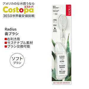 ���f�B�E�X �r�b�O �u���V �E��p �z���C�g�}�[�u�� Radius Big Brush Right Hand White Marble ���u���V �\�t�g�� �E�����p