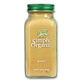 シンプリーオーガニック ショウガ 46g Simply Organicスパイス spice オーガニック USDA コーシャ