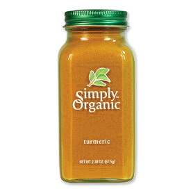 シンプリーオーガニック ターメリック 2.38oz (67g) Simply Organic Turmeric