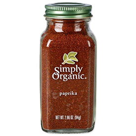 パプリカ 84g（2.96oz）SIMPLY ORGANIC（シンプリーオーガニック）