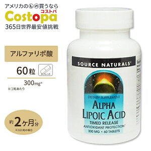 yő2000~OFFN[|z\[Xi`Y At@|_ ^C[X 300mg 60 Source Naturals Alpha Lipoic Acid 300mg 60TabletsTvg Tv |_ GCWOPA XLPA ^u