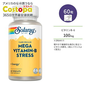 �\�����[ ���K �r�^�~��B 60�� �x�W�J�v�Z�� Solaray Mega Vitamin B-Stress Timed-Release Veggie Capsules �T�v�������g �r�^�~�� �r�^�~��C �`�A�~�� ���{�t���r�� �i�C�A�V�� �^�C�������[�X