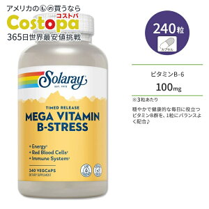 �\�����[ ���K �r�^�~��B 240�� �x�W�J�v�Z�� Solaray Mega Vitamin B-Stress Timed-Release Veggie Capsules �T�v�������g �r�^�~�� �r�^�~��C �`�A�~�� ���{�t���r�� �i�C�A�V�� �^�C�������[�X