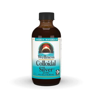 �\�[�X�i�`�������Y �E�F���l�X �R���C�_���V���o�[ 30ppm ���L�b�h 118mL Source Naturals Wellness Colloidal Silver�E30 ppm 4 fl. oz. Liquid �y�����񂹏��i�z�y���킹�Ĕ��������z