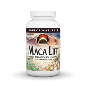 �\�[�X�i�`�������Y �}�J���t�g 600mg 120�x�W�J�v�Z�� Source Naturals Maca Lift�E600 mg 120 Vegetarian Capsule �y�����񂹏��i�z�y���킹�Ĕ��������z