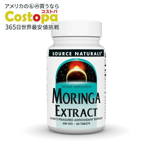 �\�[�X�i�`�������Y �������K�G�L�X 600mg 60�� Source Naturals Moringa Extract 600 mg 60 Tablet �y�����񂹏��i�z