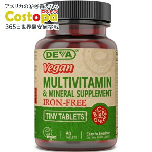 �f�B�[�o ���B�[�K�� �^�C�j�[�^�u���b�g �}���`�r�^�~���i�S�Ȃ��j90�� DEVA Vegan Tiny Tablets Multivitamin - Iron Free 90 TABLET �y�����񂹏��i�z�y���킹�Ĕ��������z