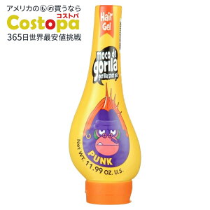 ���R�E�f�E�S���� �X�i�b�g �w�A�W�F�� �p���N�C�G���[ �`���[�u�^�C�v ��337g Moco de Gorila Snot Hair Gel Punk Yellow Squeeze Tube, 11.9oz �y�����񂹏��i�z
