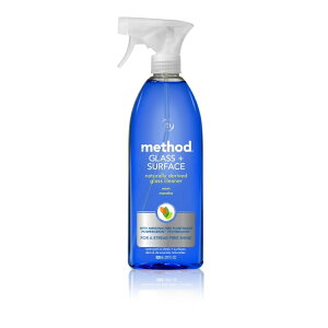 【アメリカウォルマート品】メソッド ガラスクリーナー + 表面クリーナー ミント 828ml Method Glass Cleaner + Surface Cleaner, Mint, 28 Ounce 【お取り寄せ商品】