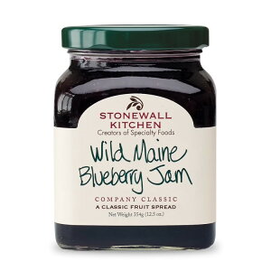 yAJEH}[gizXg[EH[Lb` ChCu[x[W 354g Stonewall Kitchen Wild Maine Blueberry Jam, 12.5 oz. Jar y񂹏iz