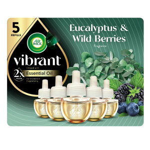 yAJEH}[gizGA[EBbN @Cug vOC FIC lߑւp [JChx[̍ 5 Air Wick Vibrant Plug-In Scented Oil Air Freshener Warmer Refills 