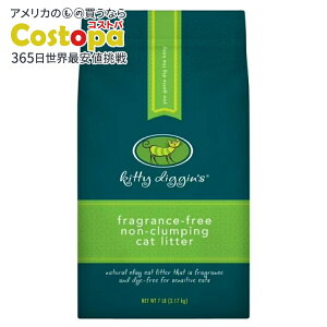 �L�e�B�f�B�M���Y �������L�� 3.17kg Kitty Diggin's Fragrance-Free Cat Litter, 7 lbs �y�����񂹏��i�z