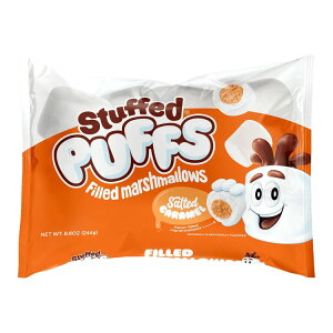 yAJEH}[gizX^btgpt }V} \ebhL 244g Stuffed Puffs Filled Marshmallows, Salted Caramel, 8.6 oz y񂹏iz