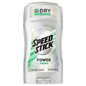 スピードスティック 男性用デオドラントスティック パワーフレッシュの香り 85g Speed Stick Men's Deodorant, Power Fresh, 3 oz 【お取り寄せ商品】