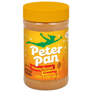 �s�[�^�[�p�� �N���[�~�[�n�j�[���[�X�g�s�[�i�b�c�o�^�[ 462g Peter Pan Creamy Honey Roast Peanut Butter 16.3 oz Jar �y�����񂹏��i�z