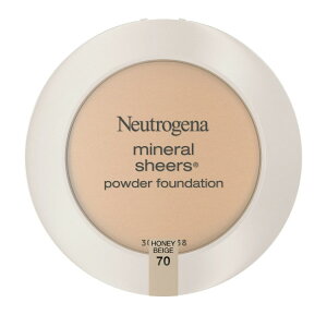 yAJEH}[gizj[gW[i ~lVA[Y pE_[t@f[V nj[x[W 70 9.6g Neutrogena Mineral Sheers Powder Foundation, Honey Beige 70,.34 oz y񂹏izy