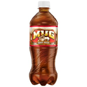 �}�O �J�t�F�C���t���[ ���[�g�r�A�\�[�_�|�b�v 591ml �I���X�{�g�� 1�{ Mug Caffeine-Free Root Beer Soda Pop, 20 fl oz Bottle �y�����񂹏��i�z