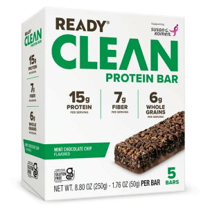 ���f�B �v���e�C���o�[ �~���g�`���R�`�b�v 5�{�� Ready Protein Bar, Mint Chocolate Chip 5 Count Bars �y�����񂹏��i�z