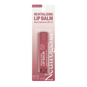 yAJEH}[gizj[gW[i oC^CWO eBebh bvo[ SPF20 VA[Tj[x[ 4.2g Neutrogena Revitalizing Tinted Lip Balm, SPF 20, Sheer Sunny Berry, .15 oz y