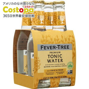 �t�B�[�o�[�c���[ �v���~�A���g�j�b�N 200ml 4�{�Z�b�g �A���R�[���x��0% Fever-Tree Premium Tonic 4 pack, 200 ML 0% ABV �y�����񂹏��i�z