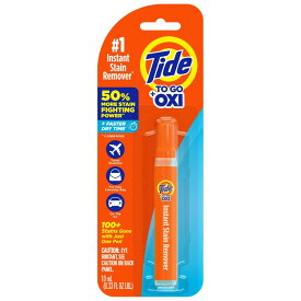 タイド トゥゴー インスタント 洗濯用シミ抜きペン 携帯用スティック 9.7mL Tide Instant Laundry Stain Remover Pen and Spot Cleaner, Travel and Pocket Size Stain Stick 【お取り寄せ商品】