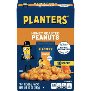 �y�|�C���gUP��17��20��-2��9���z�v�����^�[�Y �n�j�[���[�X�g�s�[�i�b�c 10�p�b�N PLANTERS Honey Roasted Peanuts 10 Pack �y�����񂹏��i�z