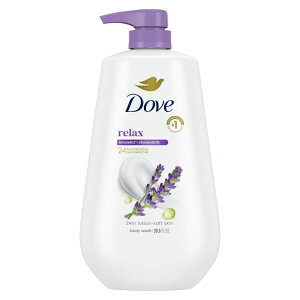 yAJEH}[giz_ bNX {fBEHbVAx_[ICJ~[ 905ml Dove Relax Body Wash, Lavender Oil and Chamomile, 30.6 fl oz y񂹏izy킹Ĕz