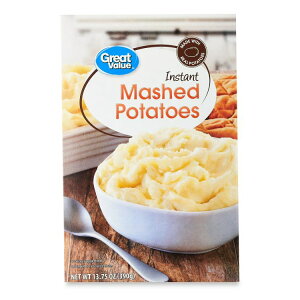 �O���[�g�o�����[ �C���X�^���g�}�b�V���|�e�g 390g �{�b�N�X Great Value Instant Mashed Potatoes 13.75 oz Box �y�����񂹏��i�z