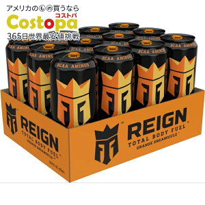 yAJEH}[gizC g[^{fBt[G GiW[hN IWh[VN 473ml 12 Reign Total Body Fuel Energy Drink, Orange Dreamsicle, 16 fl oz 12 Cans y񂹏iz