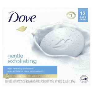 yAJEH}[giz_ r[eB[o[ oX\[v WFg GNXtHG[eBO 106g 12 Dove Beauty Bar Bath Soap Gentle Exfoliating 3.75 oz 12 Bars y񂹏izy