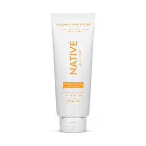 yAJEH}[gizlCeBu XgOXjO wA}XN A[hVAo^[ 177ml Native Strengthening Hair Mask, Almond & Shea Butter 6 oz y񂹏izy킹Ĕz