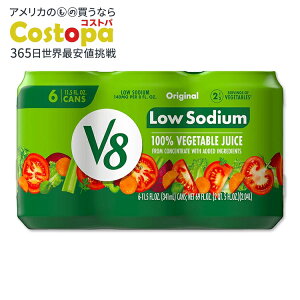 yő2000~OFFN[|zyAJEH}[gizV8 igE IWi 100% ؃W[X 11.5 tʃIX 6  V8 Low Sodium Original 100% Vegetable Juice, 11.5 fl oz Can, 6 Count y