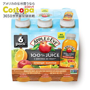 yő2000~OFFN[|zyAJEH}[gizAbv&C 6pbN 10IX IWTCY Apple & Eve 6pk 10oz Orange Sunrise y񂹏izy킹Ĕz