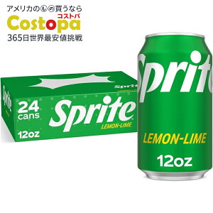 yő2000~OFFN[|zyAJEH}[gizXvCg C\[_|bv 12 tʃIX 24 ʃpbN Sprite Lemon Lime Soda Pop, 12 fl oz, 24 Pack Cans y񂹏izy킹