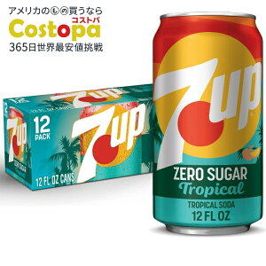 7UP �g���s�J�� �[���V���K�[ �J�t�F�C���t���[ ���������C�� �}���S�[�s�[�`�\�[�_ 12�I���X 12�ʃp�b�N 7UP Tropical Zero Sugar Caffeine Free Lemon Lime Mango Peach 12 Pack �y�����񂹏��i�z�y���킹�Ĕ�