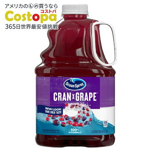 yAJEH}[gizI[VXv[ NO[v Nx[O[vW[XhN 101.4 tʃIX{g Ocean Spray Cran-Grape Cranberry Grape Juice Drink, 101.4 fl oz Bottle y