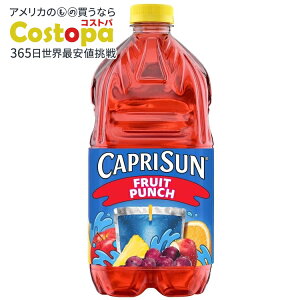 �J�v���T�� �t���[�c�p���`���� �W���[�X�h�����N�u�����h 64�I���X�{�g�� Capri Sun Fruit Punch Flavored Juice Drink Blend, 64 oz Bottle �y�����񂹏��i�z�y���킹�Ĕ��������z