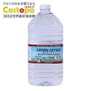 yő2000~OFFN[|zyAJEH}[gizNX^KCU[ApCXvOEH[^[ 1Ki3.78Lj Crystal Geyser Alpine Spring Water, 1 Gallon Plastic Jug y񂹏izy