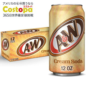 yAJEH}[gizA&W N[\[_|bv 12 tʃIX 12 ʃpbN A&W Cream Soda Pop, 12 fl oz, 12 Pack Cans y񂹏izy킹Ĕz